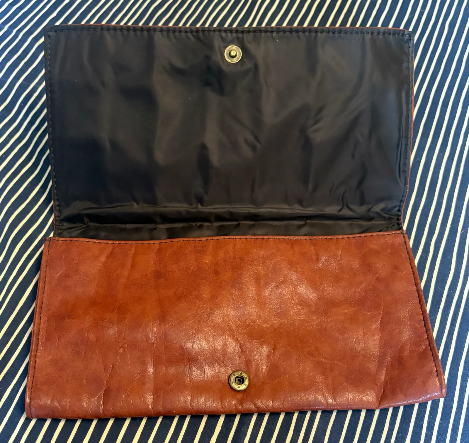 Pochette similicouro marrom – photo 3